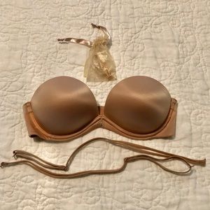 VS Strapless Very Sexy Push-Up Bra (Nude)